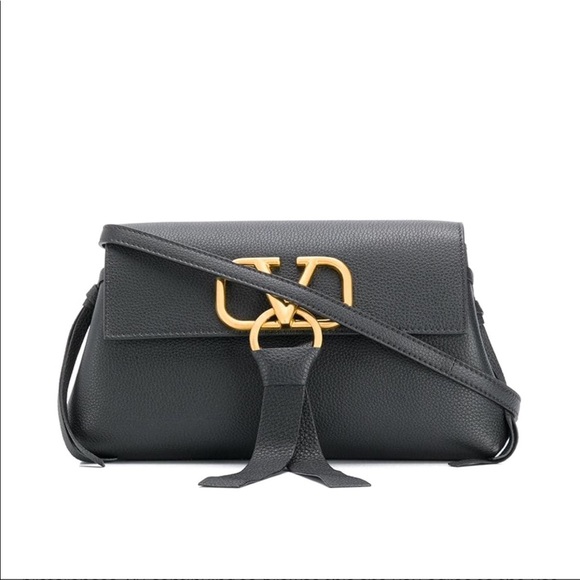 Valentino black leather cross body bag - Picture 2 of 13
